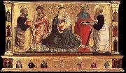 GOZZOLI, Benozzo Madonna and Child with Sts John the Baptist, Peter, Jerome, and Paul dsgh Spain oil painting artist